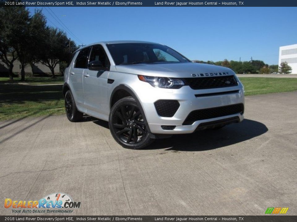 2018 Land Rover Discovery Sport HSE Indus Silver Metallic / Ebony/Pimento Photo #2