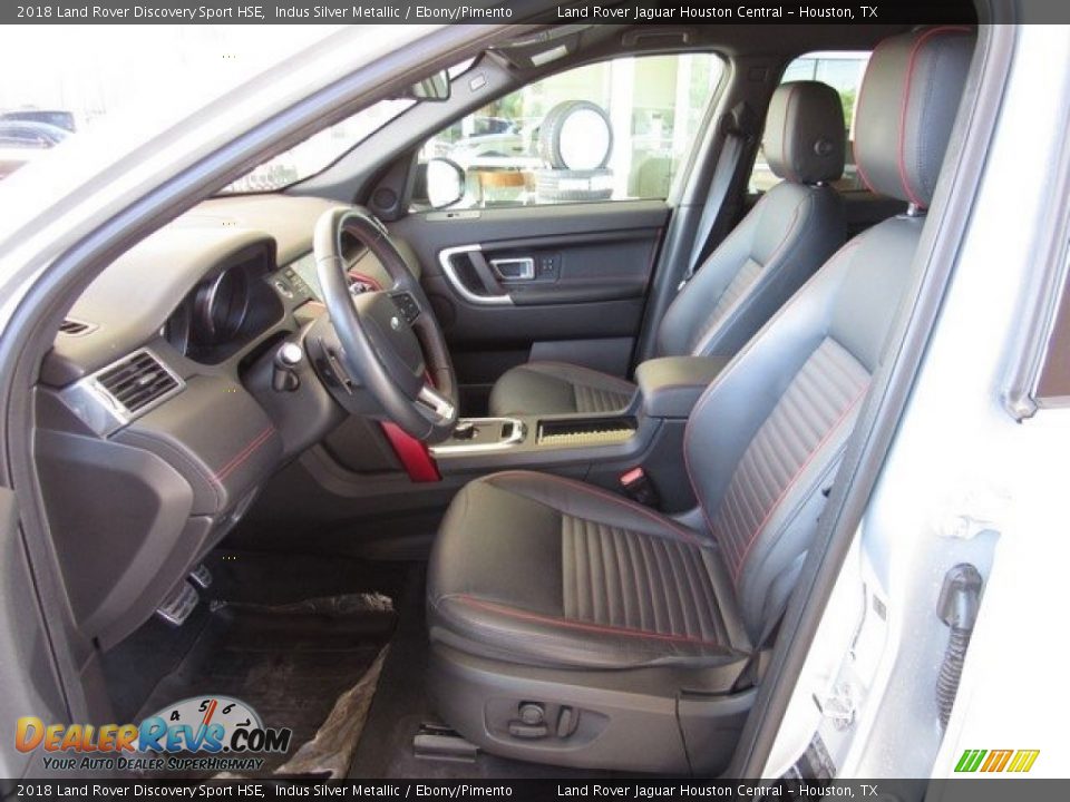 2018 Land Rover Discovery Sport HSE Indus Silver Metallic / Ebony/Pimento Photo #3