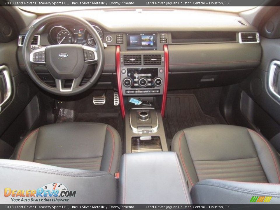 2018 Land Rover Discovery Sport HSE Indus Silver Metallic / Ebony/Pimento Photo #4