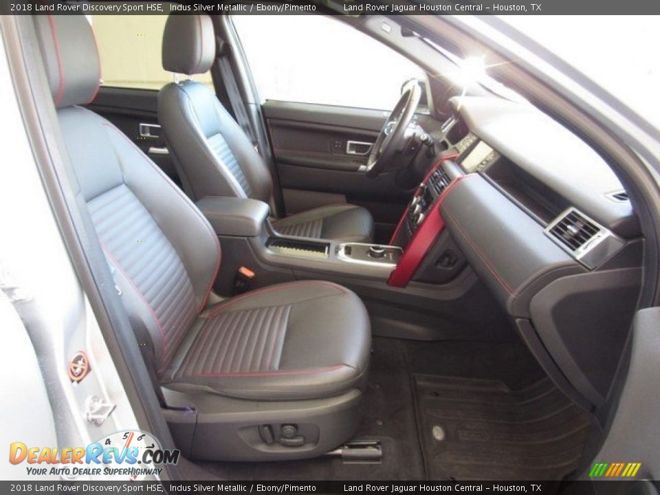 2018 Land Rover Discovery Sport HSE Indus Silver Metallic / Ebony/Pimento Photo #5
