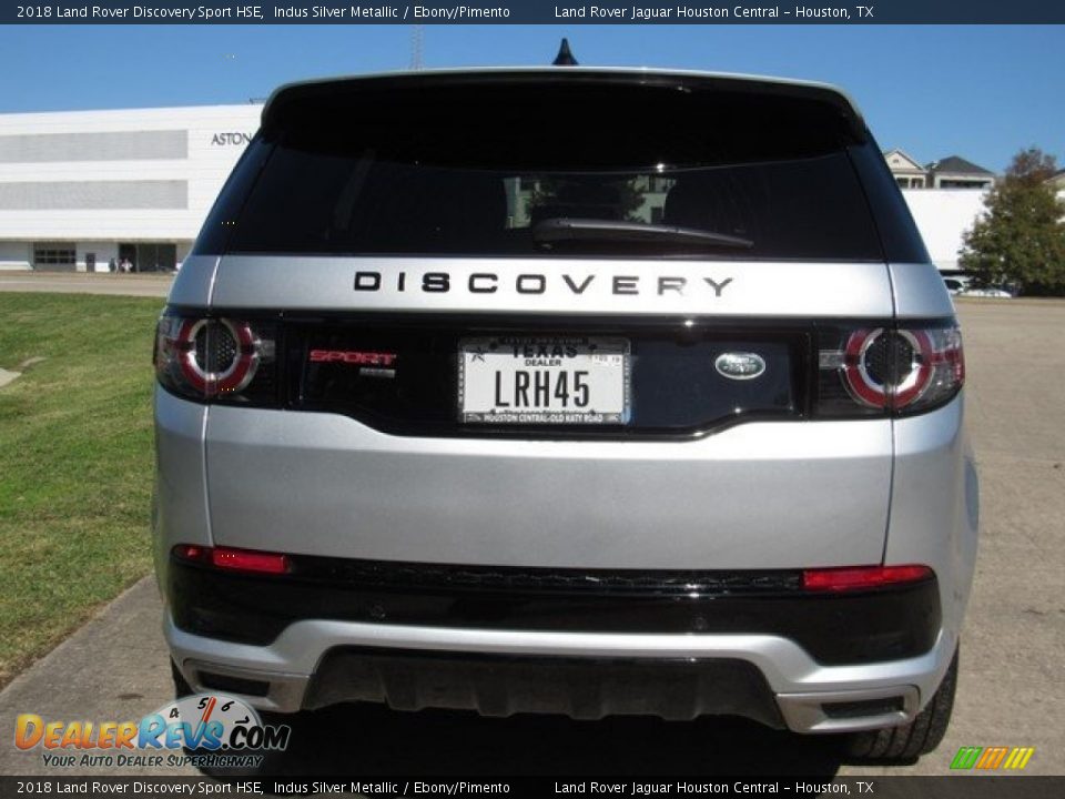 2018 Land Rover Discovery Sport HSE Indus Silver Metallic / Ebony/Pimento Photo #8
