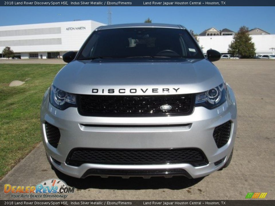 2018 Land Rover Discovery Sport HSE Indus Silver Metallic / Ebony/Pimento Photo #9