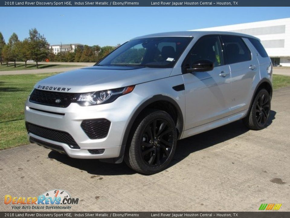 2018 Land Rover Discovery Sport HSE Indus Silver Metallic / Ebony/Pimento Photo #10