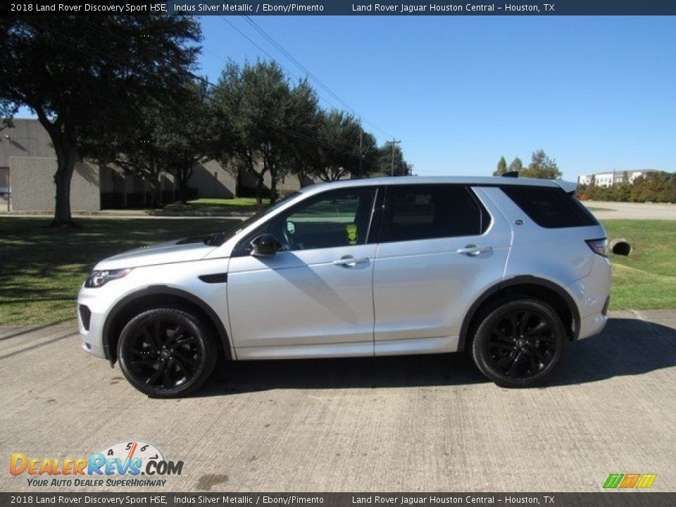 2018 Land Rover Discovery Sport HSE Indus Silver Metallic / Ebony/Pimento Photo #11