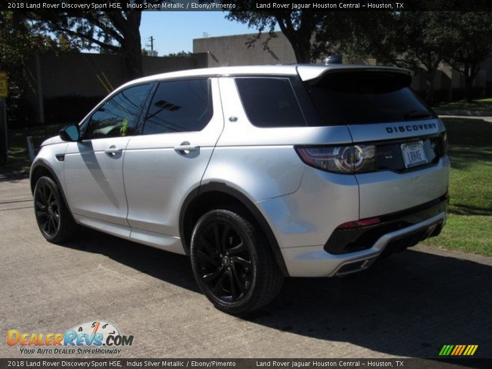 2018 Land Rover Discovery Sport HSE Indus Silver Metallic / Ebony/Pimento Photo #12