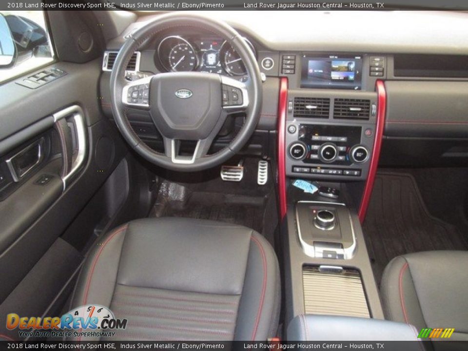 2018 Land Rover Discovery Sport HSE Indus Silver Metallic / Ebony/Pimento Photo #14