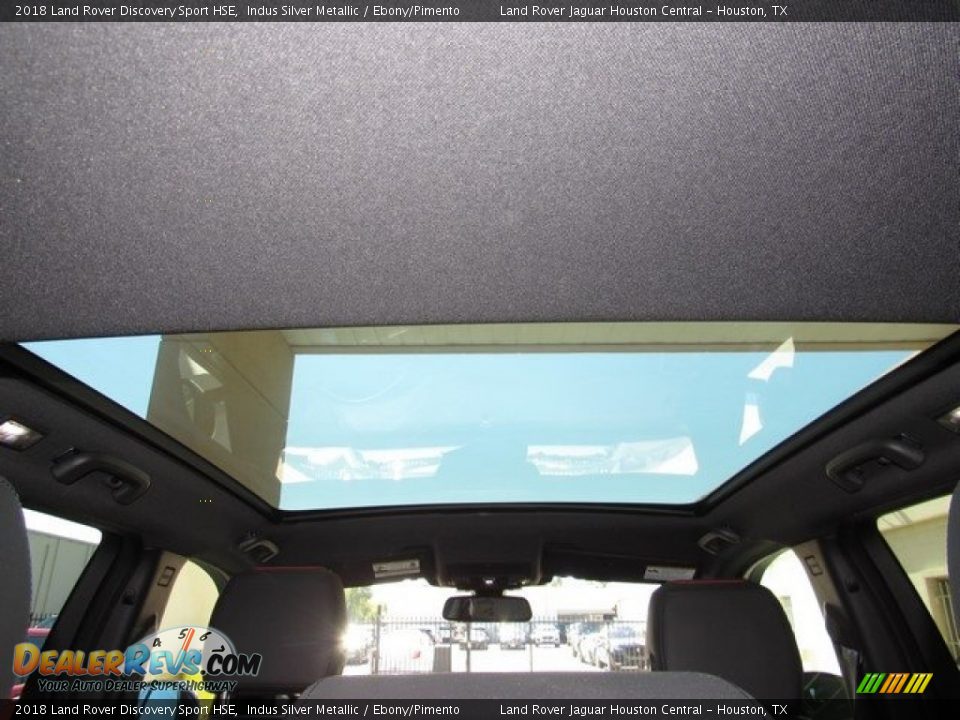 2018 Land Rover Discovery Sport HSE Indus Silver Metallic / Ebony/Pimento Photo #18