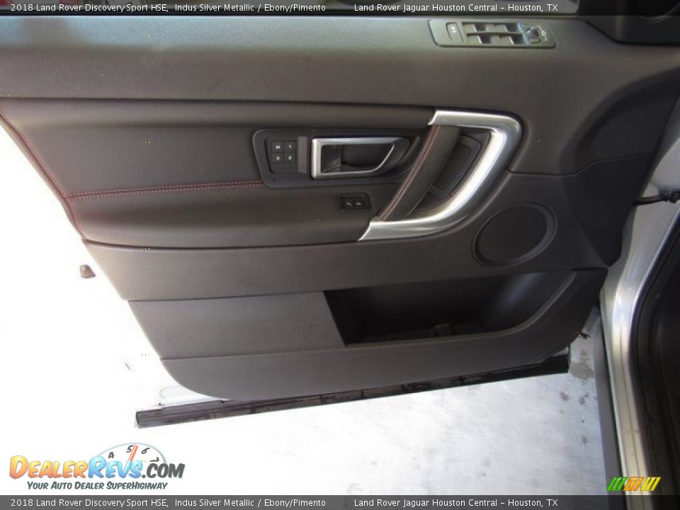 2018 Land Rover Discovery Sport HSE Indus Silver Metallic / Ebony/Pimento Photo #23