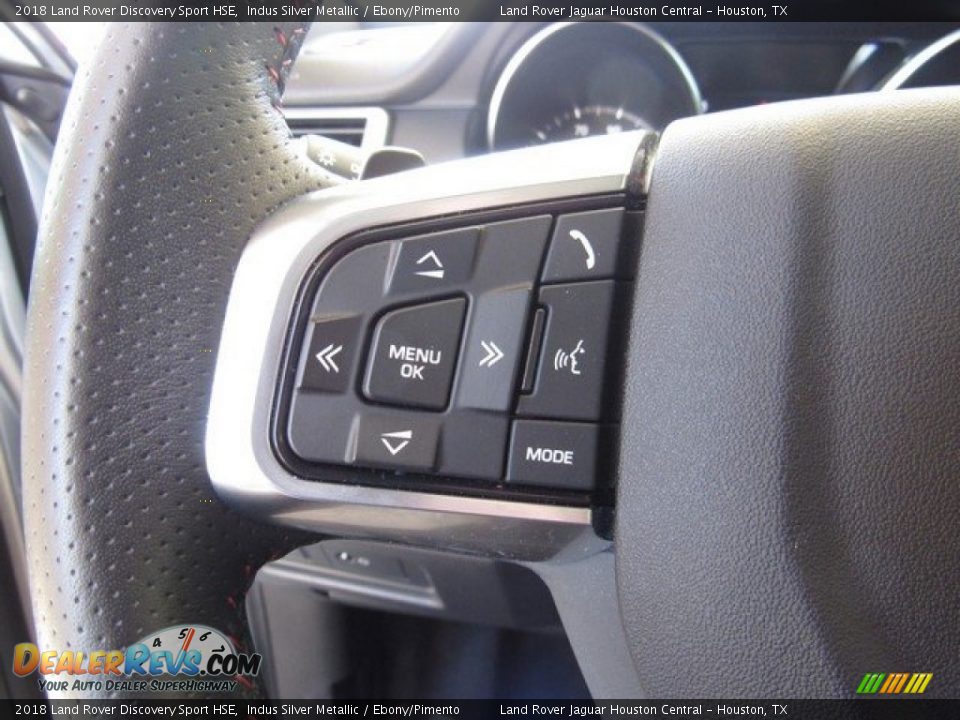 2018 Land Rover Discovery Sport HSE Indus Silver Metallic / Ebony/Pimento Photo #27