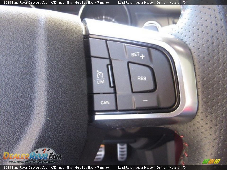 2018 Land Rover Discovery Sport HSE Indus Silver Metallic / Ebony/Pimento Photo #28
