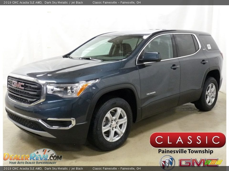 2019 GMC Acadia SLE AWD Dark Sky Metallic / Jet Black Photo #1