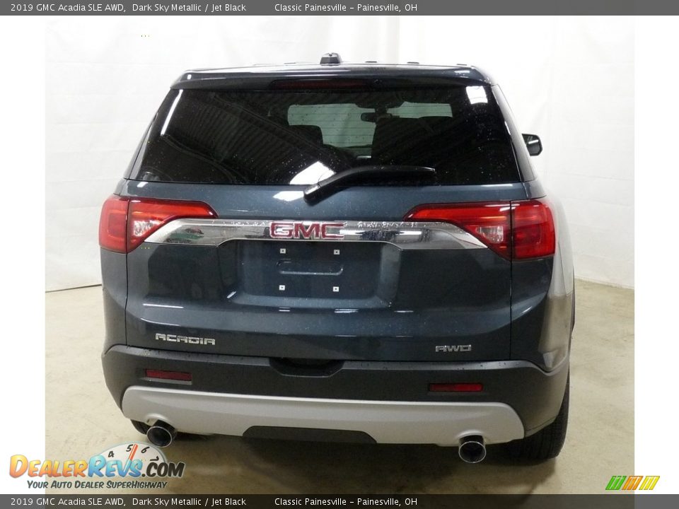 2019 GMC Acadia SLE AWD Dark Sky Metallic / Jet Black Photo #3