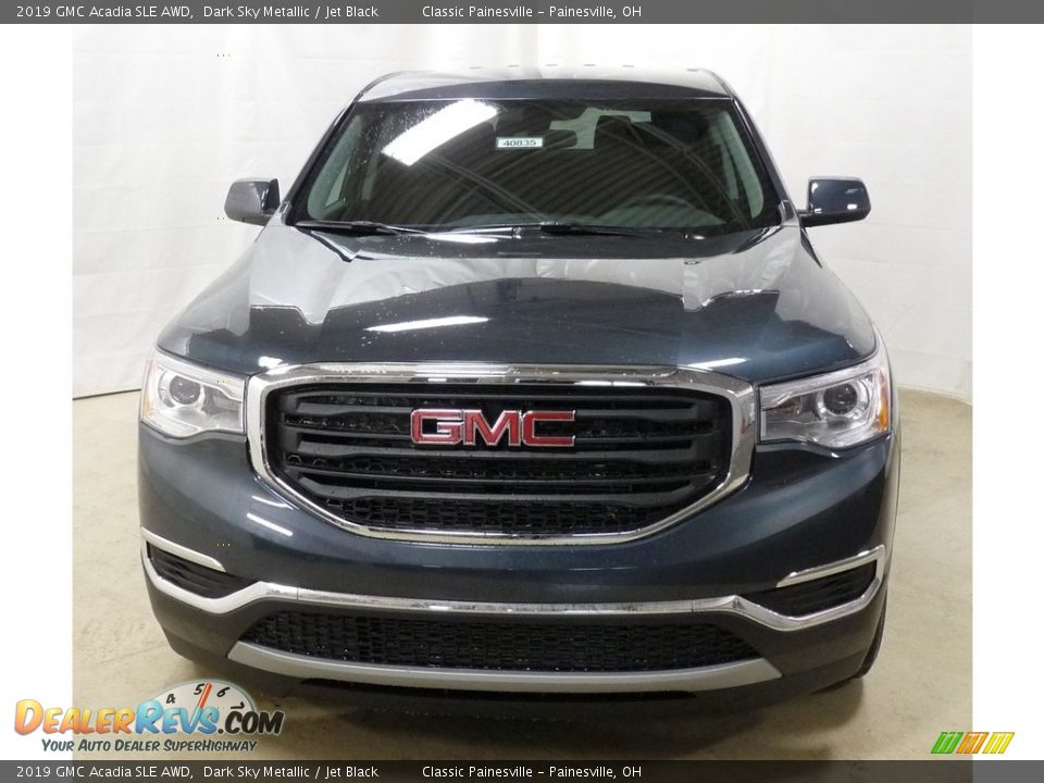 2019 GMC Acadia SLE AWD Dark Sky Metallic / Jet Black Photo #4