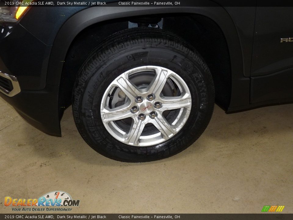 2019 GMC Acadia SLE AWD Dark Sky Metallic / Jet Black Photo #5