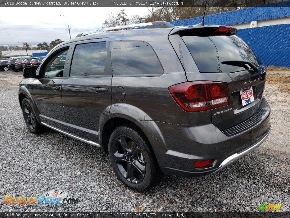 2018 Dodge Journey Crossroad Bruiser Grey / Black Photo #4
