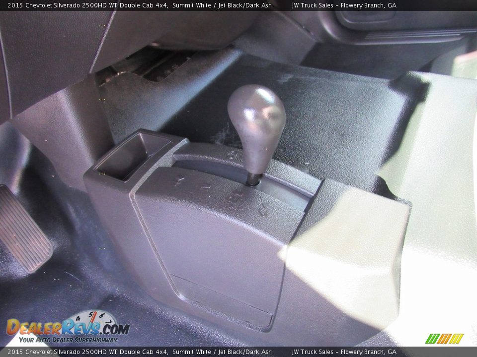 2015 Chevrolet Silverado 2500HD WT Double Cab 4x4 Summit White / Jet Black/Dark Ash Photo #19