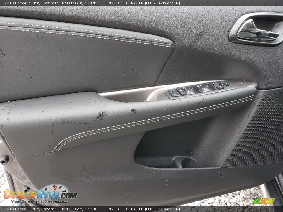 2018 Dodge Journey Crossroad Bruiser Grey / Black Photo #8