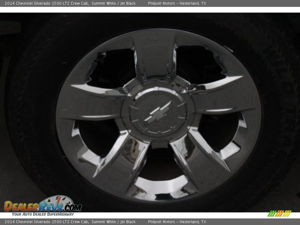 2014 Chevrolet Silverado 1500 LTZ Crew Cab Summit White / Jet Black Photo #11