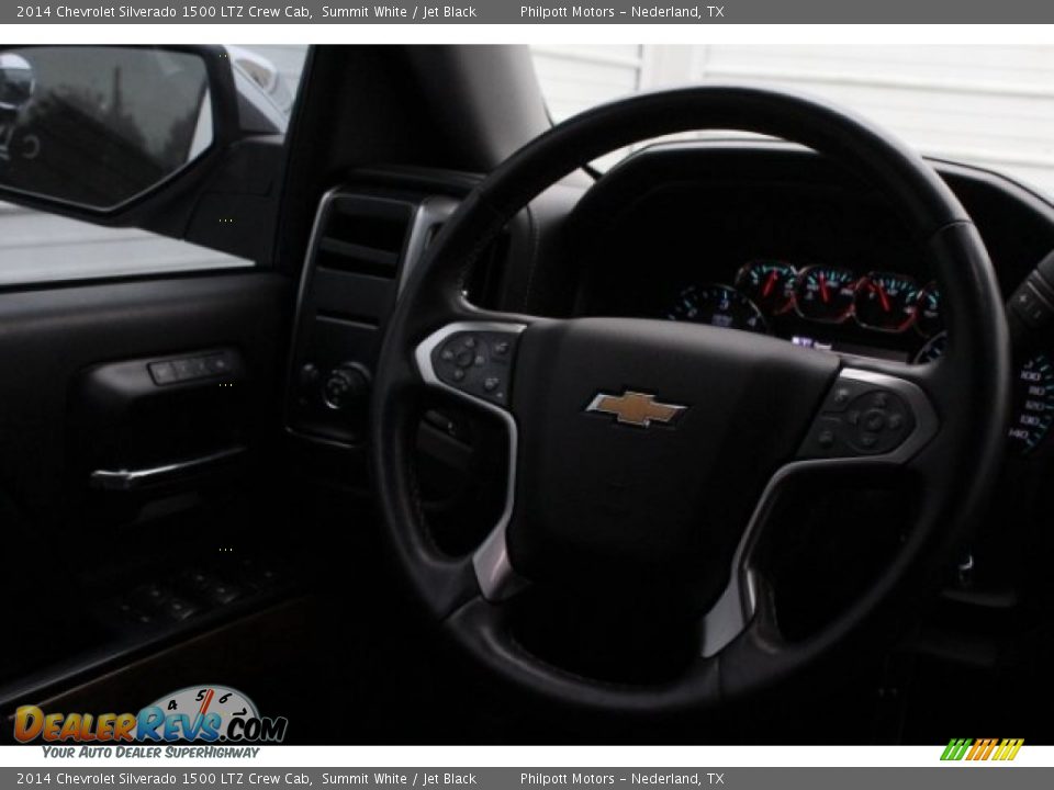 2014 Chevrolet Silverado 1500 LTZ Crew Cab Summit White / Jet Black Photo #26
