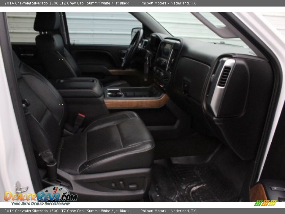 2014 Chevrolet Silverado 1500 LTZ Crew Cab Summit White / Jet Black Photo #32
