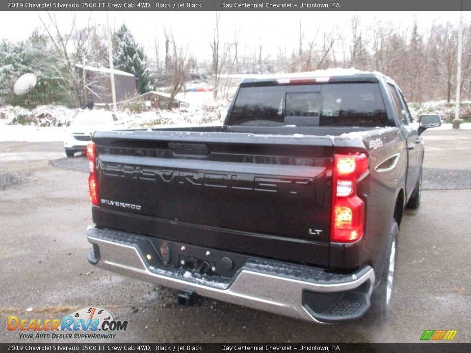 2019 Chevrolet Silverado 1500 LT Crew Cab 4WD Black / Jet Black Photo #3