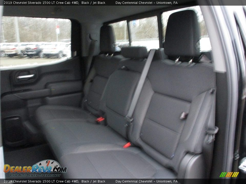 2019 Chevrolet Silverado 1500 LT Crew Cab 4WD Black / Jet Black Photo #12