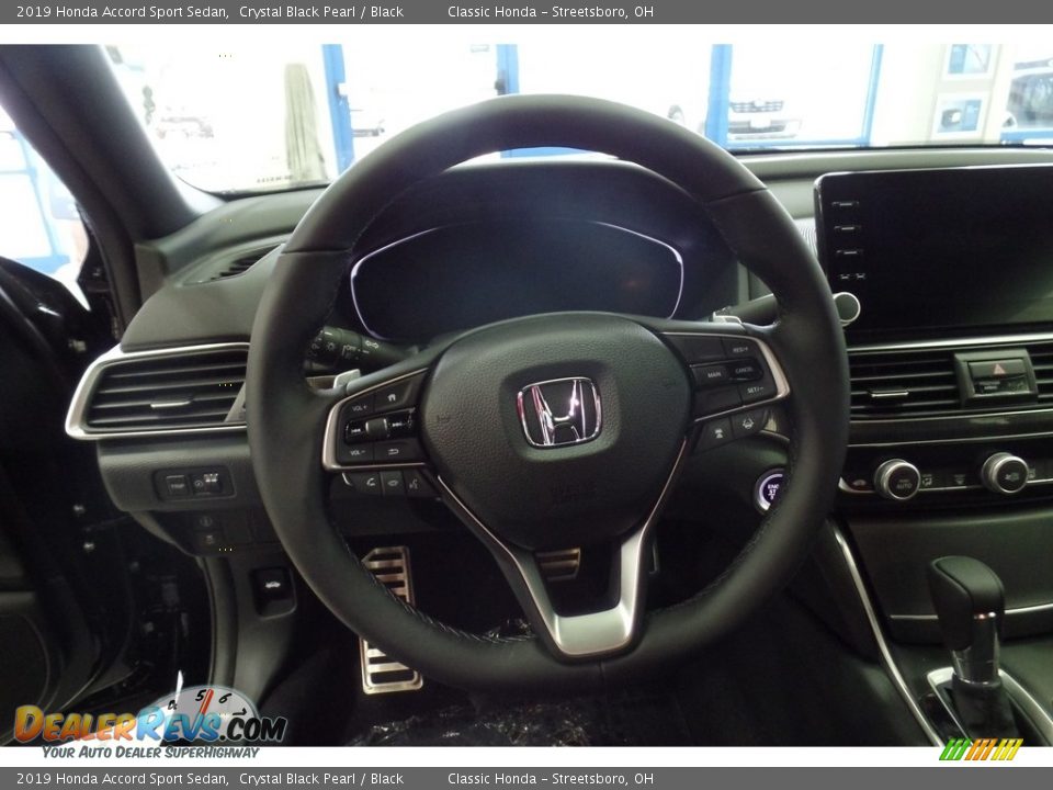 2019 Honda Accord Sport Sedan Steering Wheel Photo #14