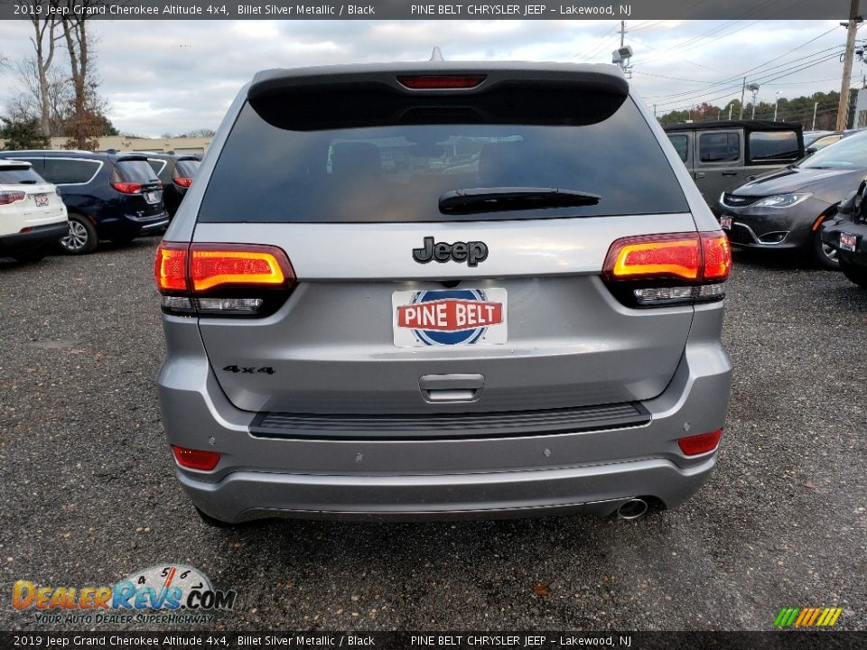 2019 Jeep Grand Cherokee Altitude 4x4 Billet Silver Metallic / Black Photo #5