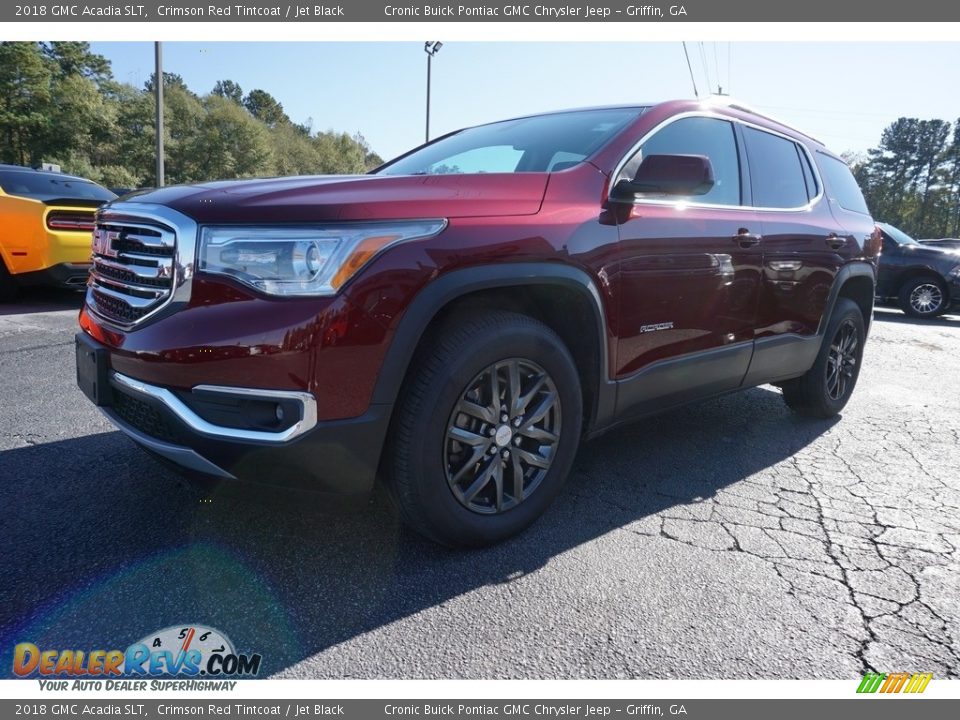 2018 GMC Acadia SLT Crimson Red Tintcoat / Jet Black Photo #3