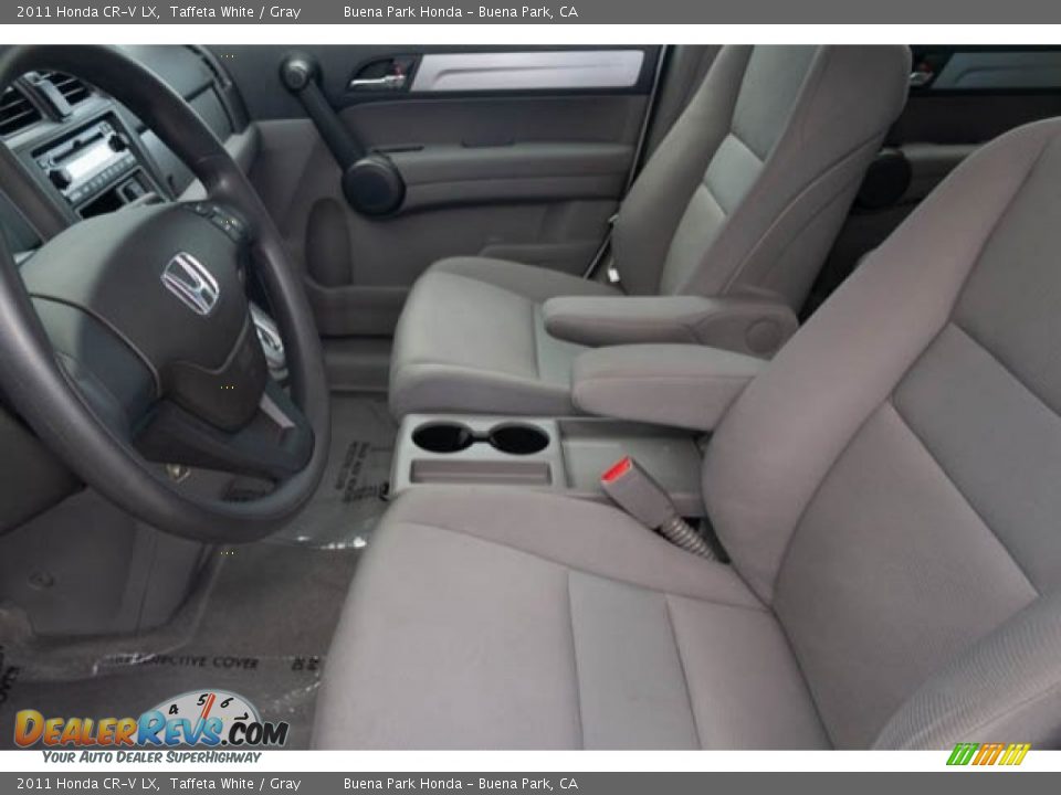 2011 Honda CR-V LX Taffeta White / Gray Photo #3