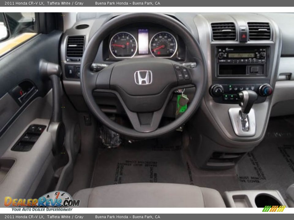 2011 Honda CR-V LX Taffeta White / Gray Photo #5