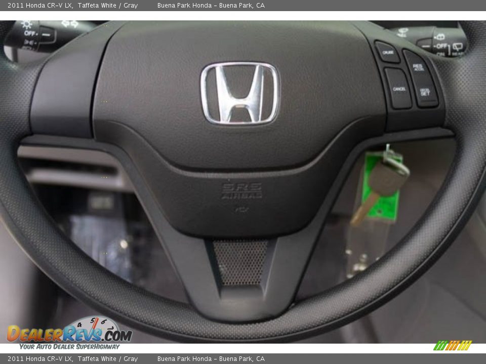 2011 Honda CR-V LX Taffeta White / Gray Photo #12