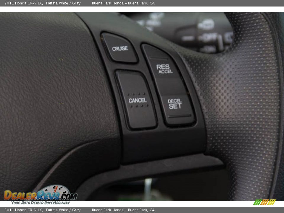 2011 Honda CR-V LX Taffeta White / Gray Photo #13