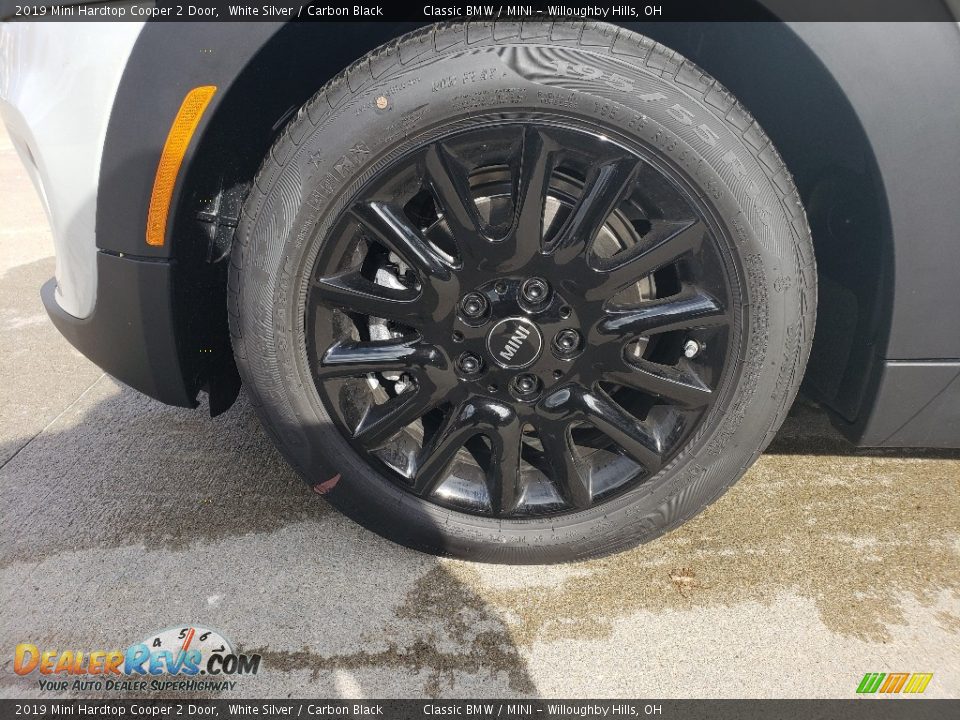 2019 Mini Hardtop Cooper 2 Door White Silver / Carbon Black Photo #3