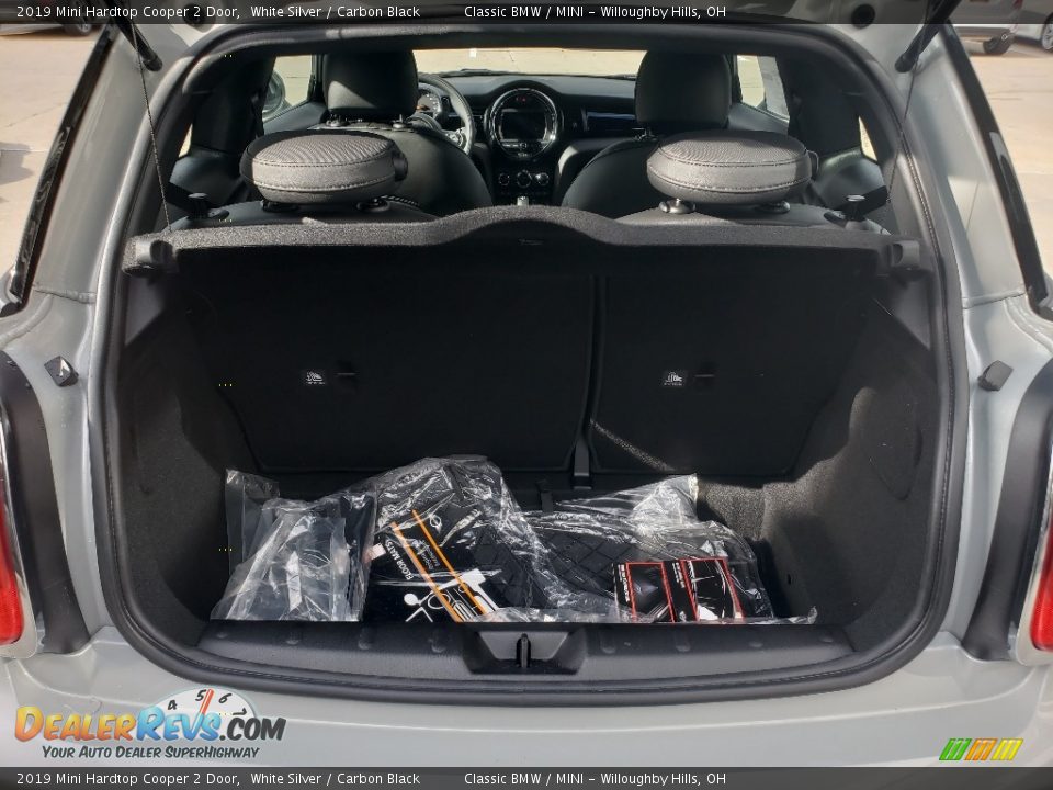 2019 Mini Hardtop Cooper 2 Door White Silver / Carbon Black Photo #6