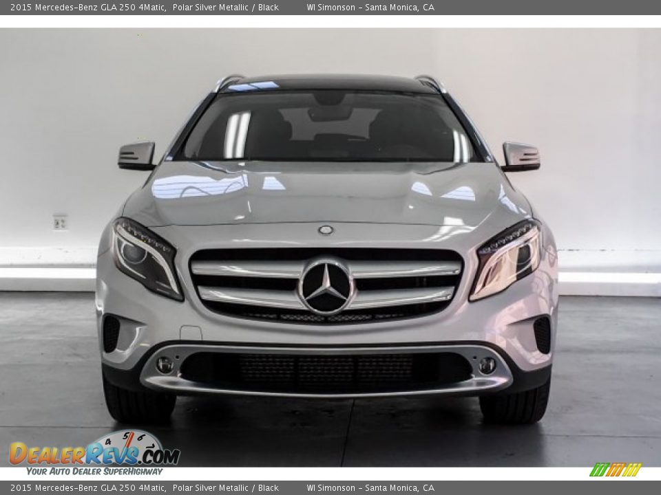 2015 Mercedes-Benz GLA 250 4Matic Polar Silver Metallic / Black Photo #2