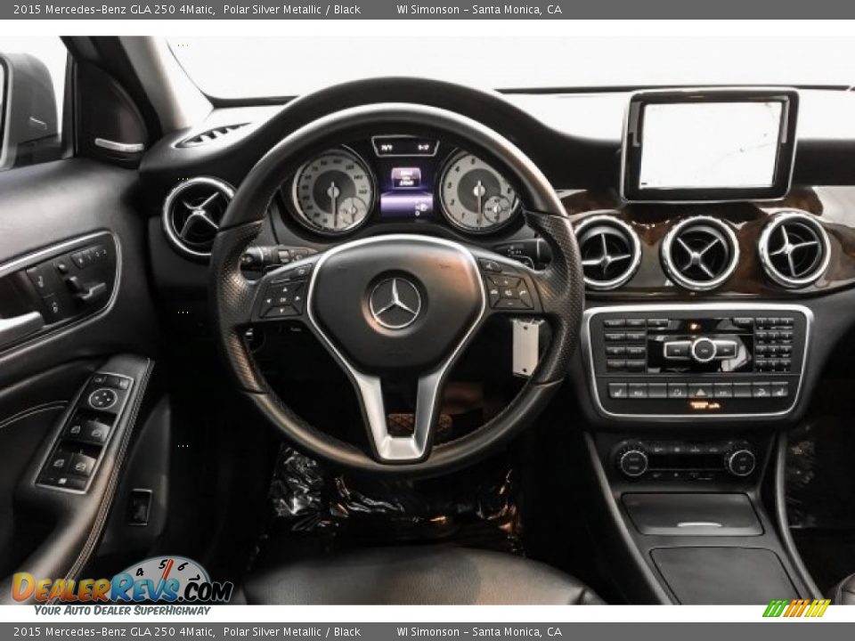 2015 Mercedes-Benz GLA 250 4Matic Polar Silver Metallic / Black Photo #4
