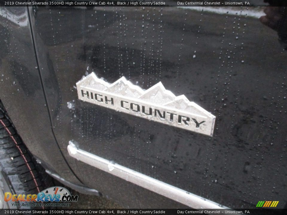 2019 Chevrolet Silverado 3500HD High Country Crew Cab 4x4 Black / High Country Saddle Photo #6
