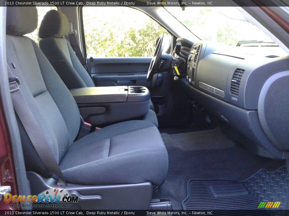2013 Chevrolet Silverado 1500 LT Crew Cab Deep Ruby Metallic / Ebony Photo #16