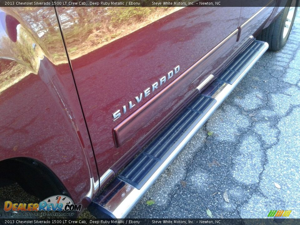 2013 Chevrolet Silverado 1500 LT Crew Cab Deep Ruby Metallic / Ebony Photo #24