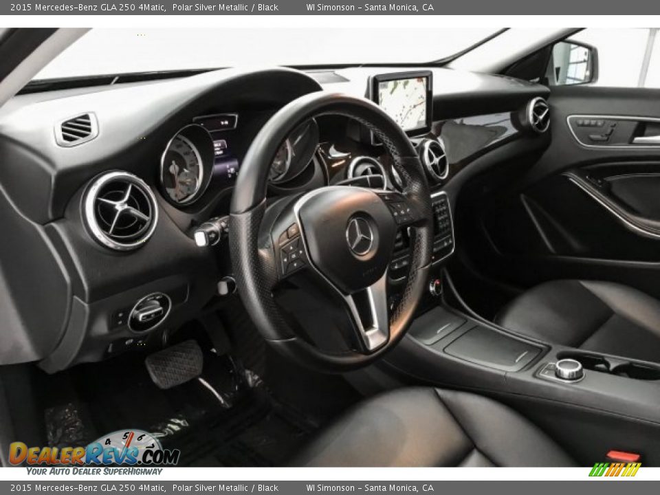 2015 Mercedes-Benz GLA 250 4Matic Polar Silver Metallic / Black Photo #23