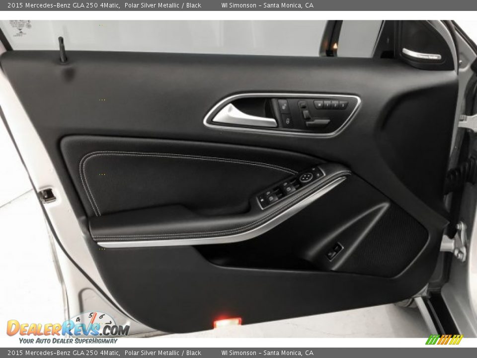 2015 Mercedes-Benz GLA 250 4Matic Polar Silver Metallic / Black Photo #26