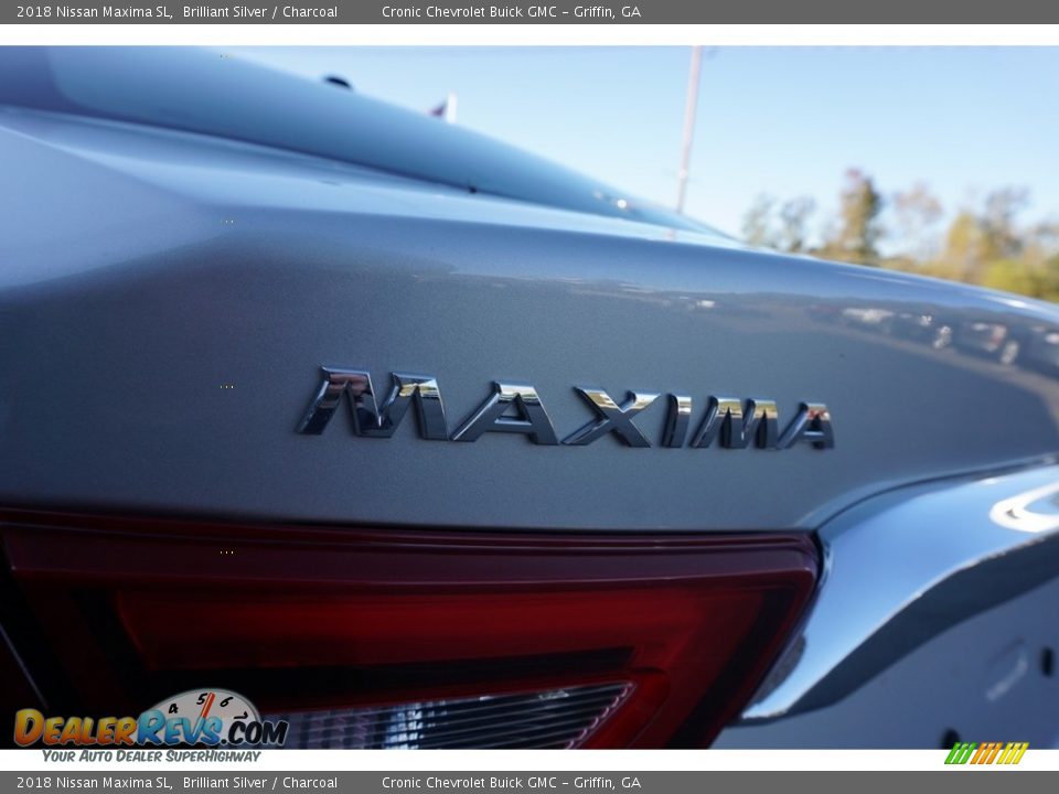 2018 Nissan Maxima SL Brilliant Silver / Charcoal Photo #19