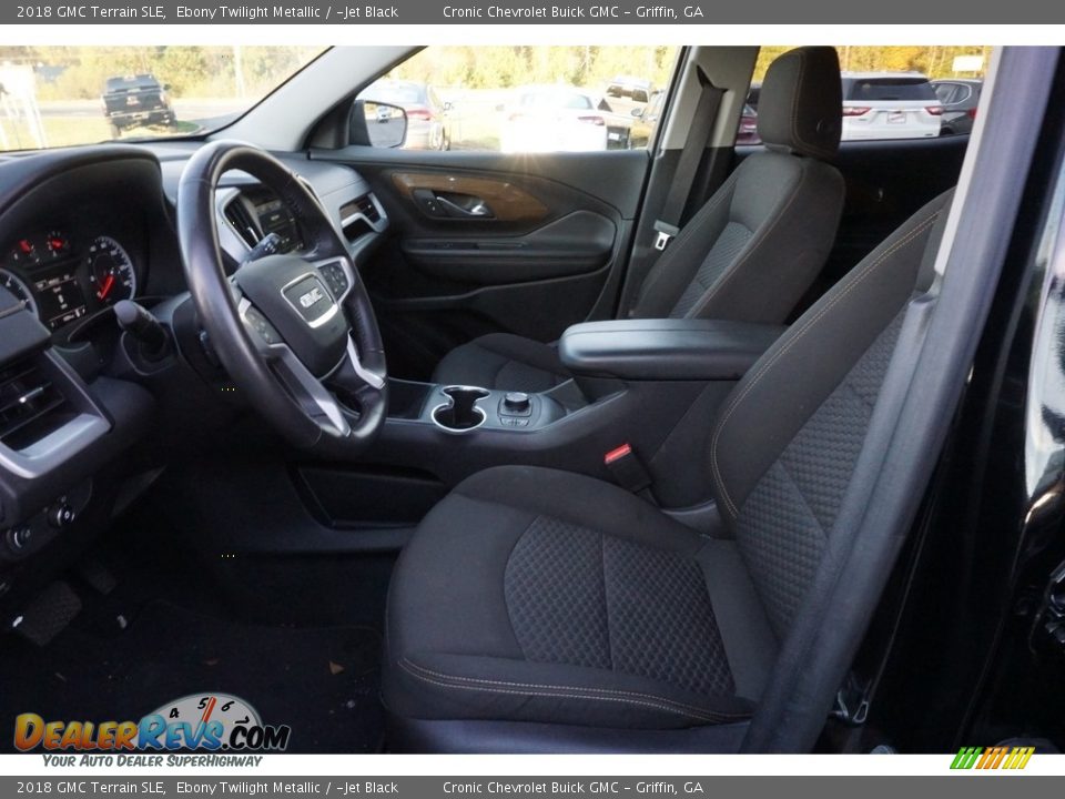2018 GMC Terrain SLE Ebony Twilight Metallic / ­Jet Black Photo #4