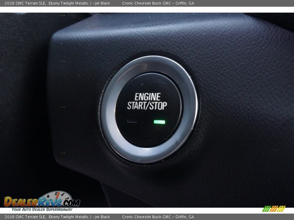 2018 GMC Terrain SLE Ebony Twilight Metallic / ­Jet Black Photo #8