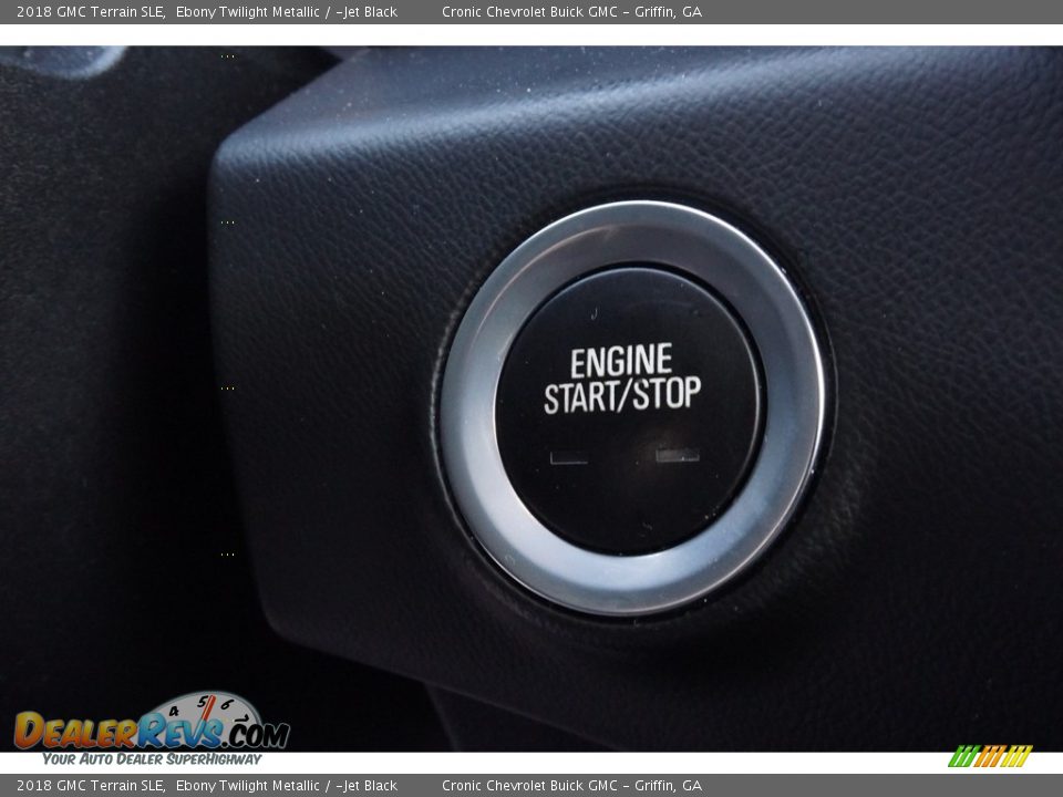2018 GMC Terrain SLE Ebony Twilight Metallic / ­Jet Black Photo #9