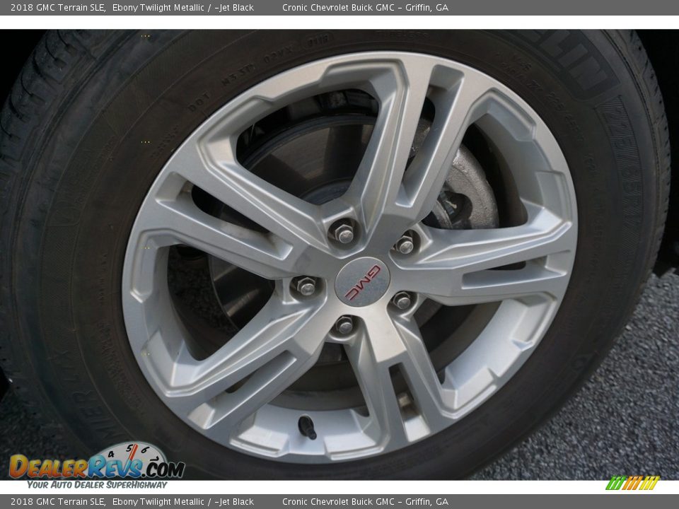 2018 GMC Terrain SLE Ebony Twilight Metallic / ­Jet Black Photo #15