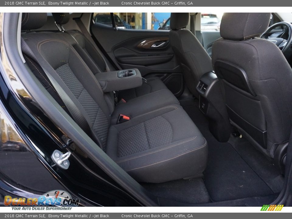 2018 GMC Terrain SLE Ebony Twilight Metallic / ­Jet Black Photo #16