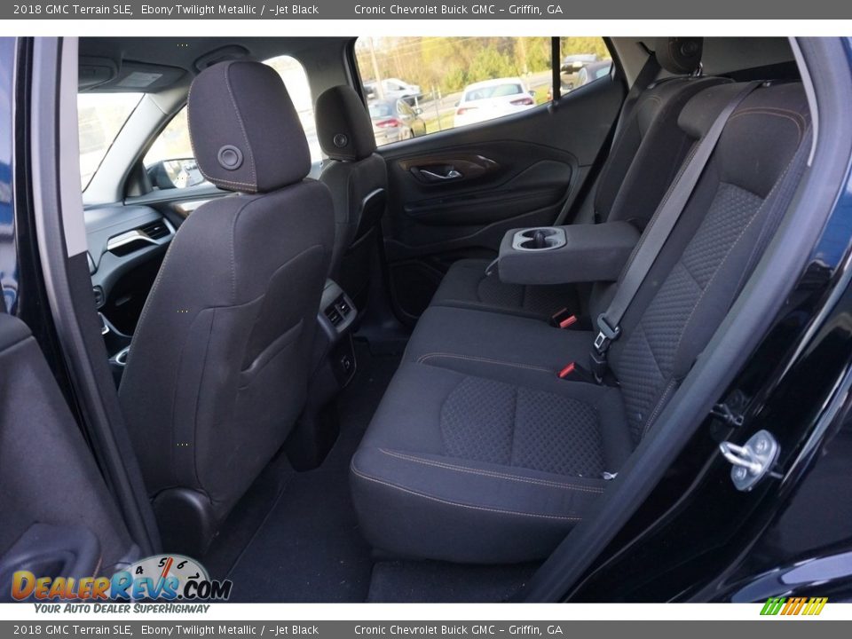 2018 GMC Terrain SLE Ebony Twilight Metallic / ­Jet Black Photo #18