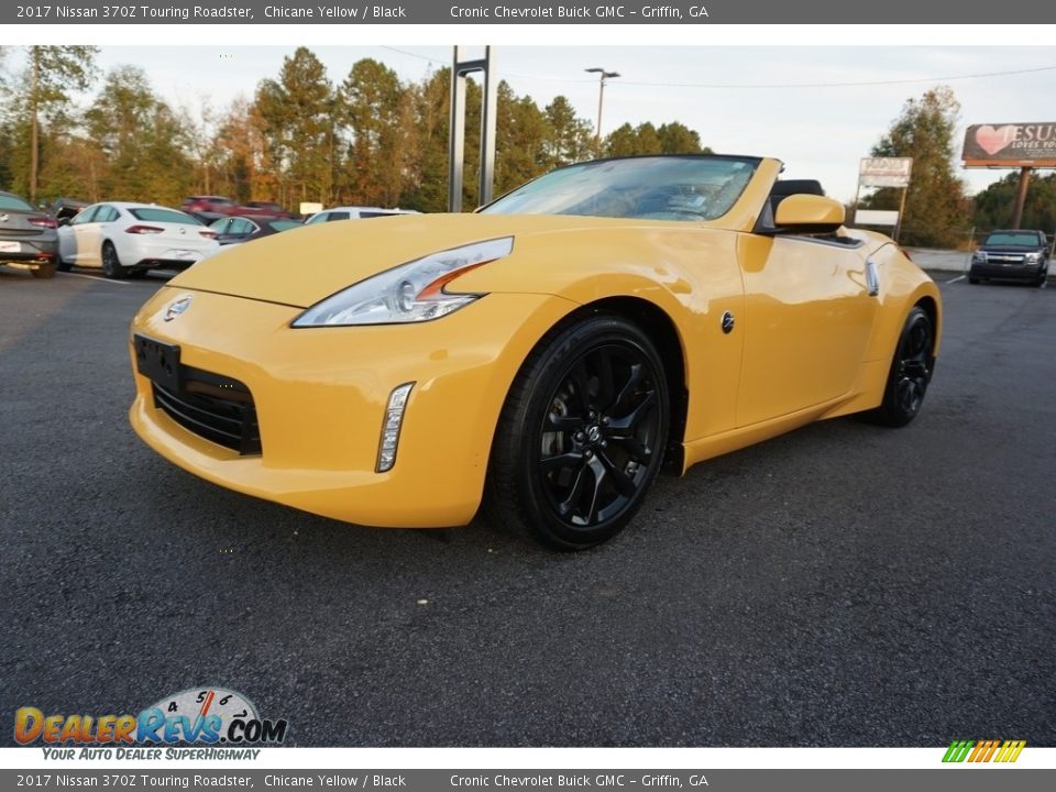 Chicane Yellow 2017 Nissan 370Z Touring Roadster Photo #3
